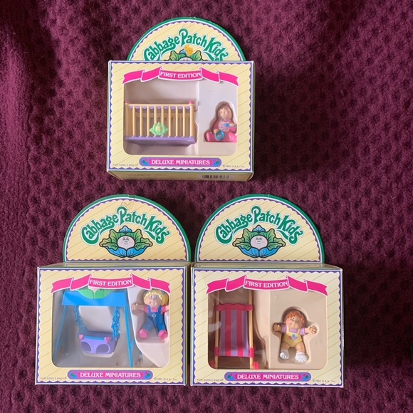 1984 cabbage patch miniatures